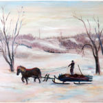 Amish Hauling Manure Amish Hauling Manure