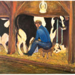 Amish Milking Amish Milking